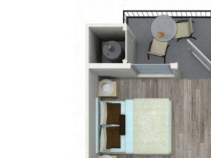S1A Floor Plan S1A Floor Plan at Bell South Bay, California, 90304